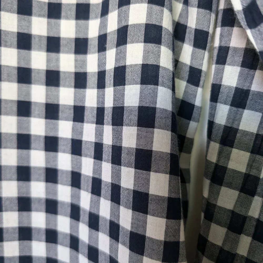 J.Crew Gingham lightweight cotton long sleeve shirt in signature fit